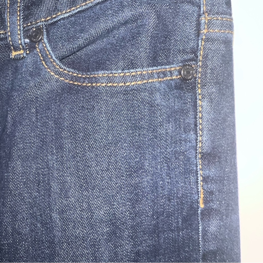 Talbots Straight Leg Ankle Jeans Dark Wash High Rise Women 6P Like New - Picture 9 of 9